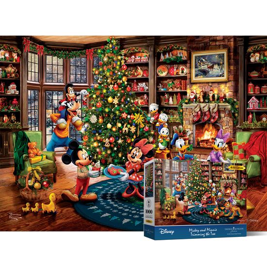 1000피스퍼즐 디즈니 미키와 크리스마스 PL7013D