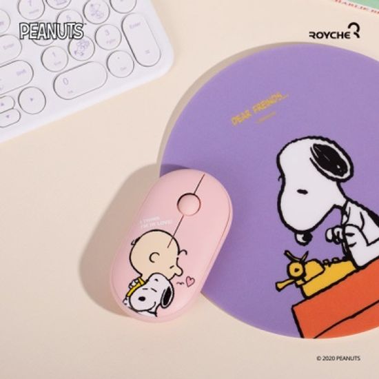 스누피 멀티페어링 무선 무소음 마우스