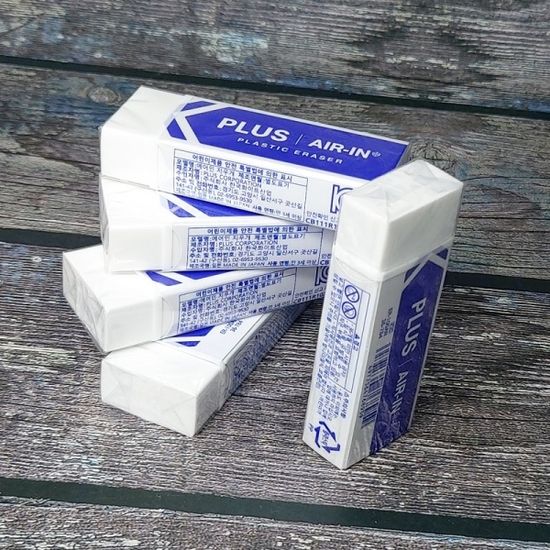 플러스 성능실험 1위 지우개 에어인-대 ER-100AN 5개