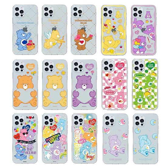 잼폰2 ZEM 키즈폰 케어베어 투명 케이스 AT-M130S/K