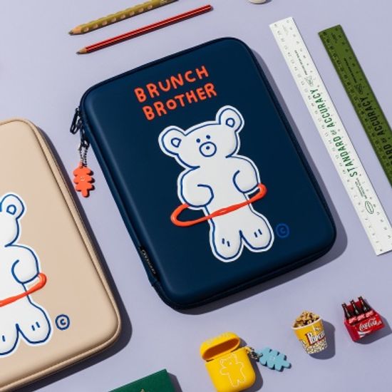 via01 X로마네 EVA하드 아이패드 파우치 11인치