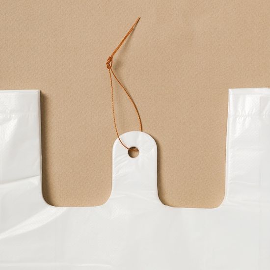 100p 비닐봉투(36.5cm)/ 희색 비닐봉지
