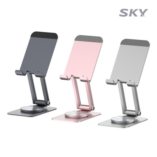 [1+1]스카이 360도 회전 접이식 핸드폰 거치대 ES10XS