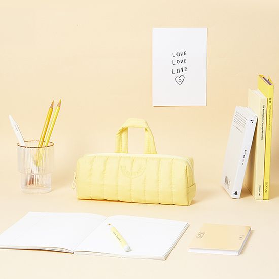 테이블토크 패딩 펜 파우치 (5컬러)_구름 쿠션 필통