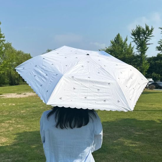 [A RAINY DAY] 슬림 암막 우양산/패턴/리본