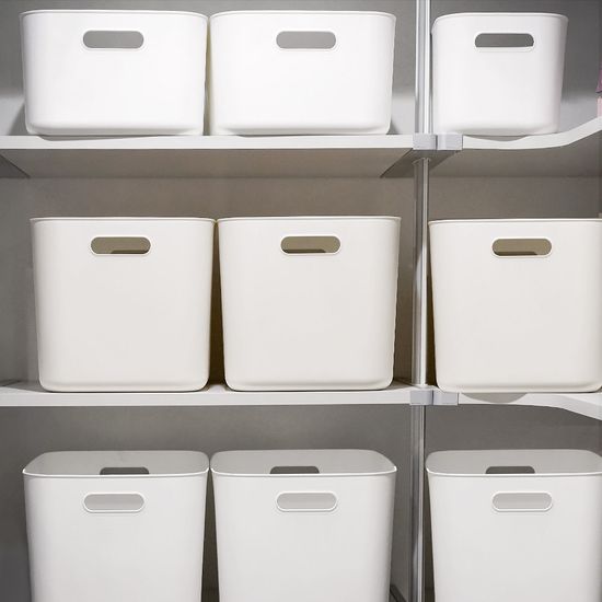 로코스 정리함 L 2+2 수납 바스켓 펜트리 리빙박스