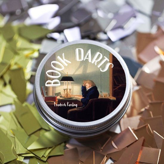 북다트 각인 금속책갈피 30개입