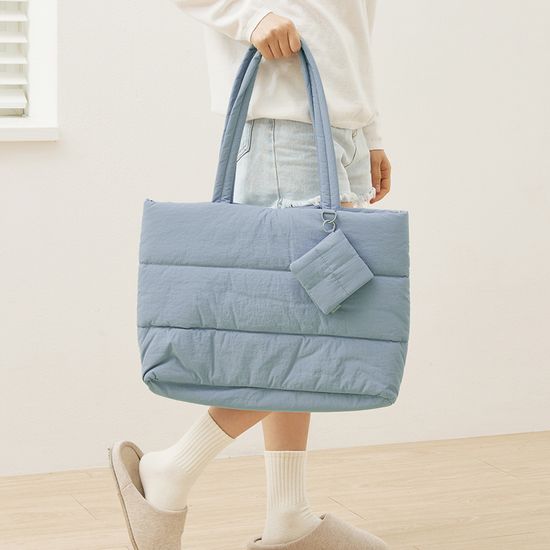 에카액스 소프트 토트백 노트북 가방 빅사이즈 숄더백