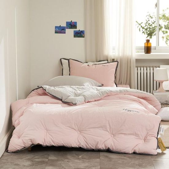 아밍 글림 고밀도 순면 워싱 차렵이불 S 풀세트