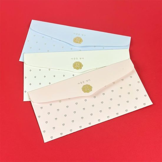 1500 금박패턴축하봉투(가로형)
