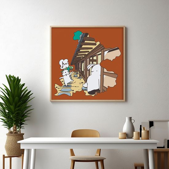 이상화 고택, 진현수 작가 그림