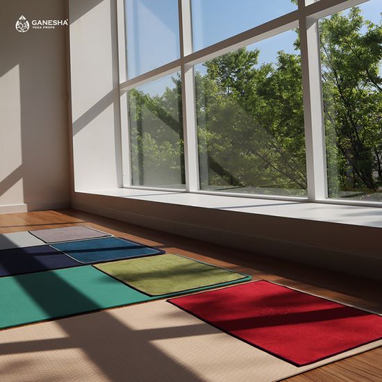 [핫트랙스비밀특가] 더 가네샤 요가 핸드타월 4PACK