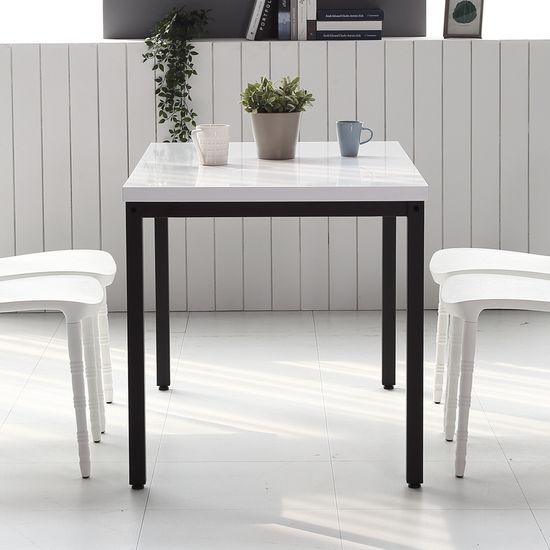 스틸 테이블 식탁 데스크 100cm P00000IQ