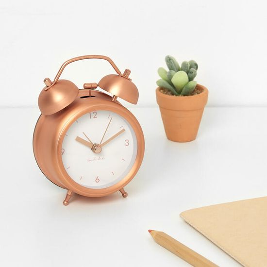 아트박스 로즈 메탈알람시계 중형