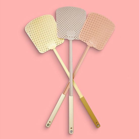 [와인앤쿡]플라워 패턴 예쁜 파리채