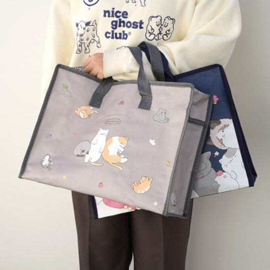 핑크풋 냥냥타포린백(중)
