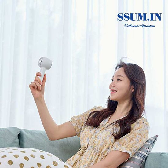 썸인 6엽 쿨링패드 BLDC 미니 선풍기 SI-MF0200WH