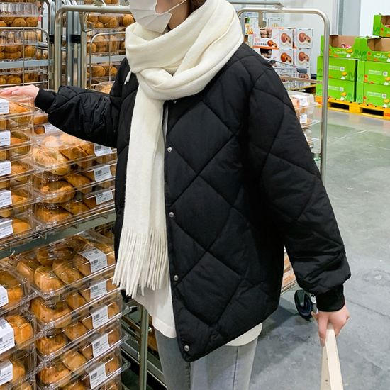 [가성비 최고!] 다이아 퀼팅 시보리 누빔 패딩