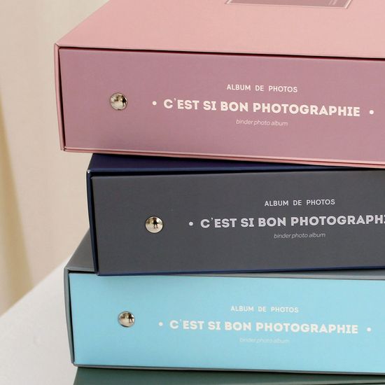 비팬시 그랑데 바인더 접착식 사진앨범(대형 포토)