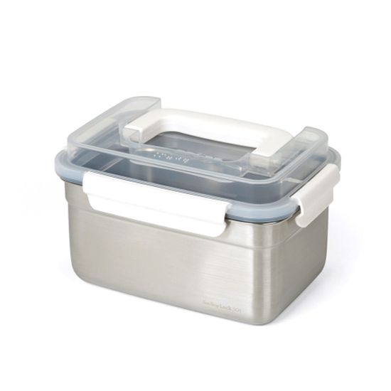 퀸센스 센싱락 스텐 무연마제 밀폐용기 2호 2.6L (대)