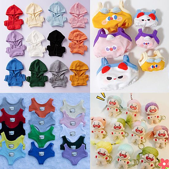 10cm 별자리 애착인형 옷 스타일 꾸미기 키링 장난감