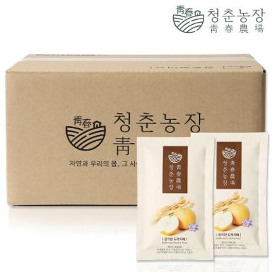 청춘농장 도라지배즙 실속포장 60포