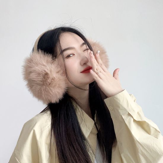 쁠리즈 왕방울 귀마개 겨울이어머프 보온귀도리