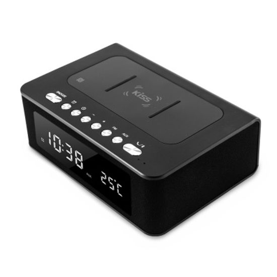 [리퍼] Kiss S26 무선충전 FM라디오 블루투스 스피커