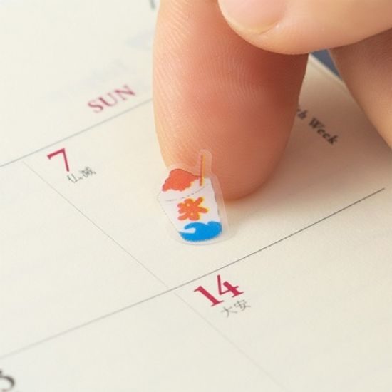 미도리 2019 DIARY SEAL 계절 - 음식
