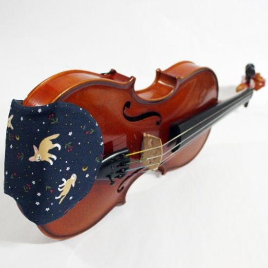 바이올린 센터형 턱받침 핸드메이드 커버 No18