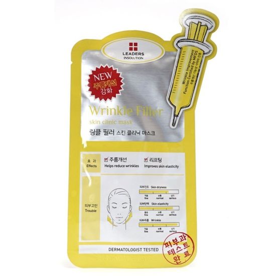 리더스 시트팩 크리닉 페이스 마스크 링클 톡스 10매[