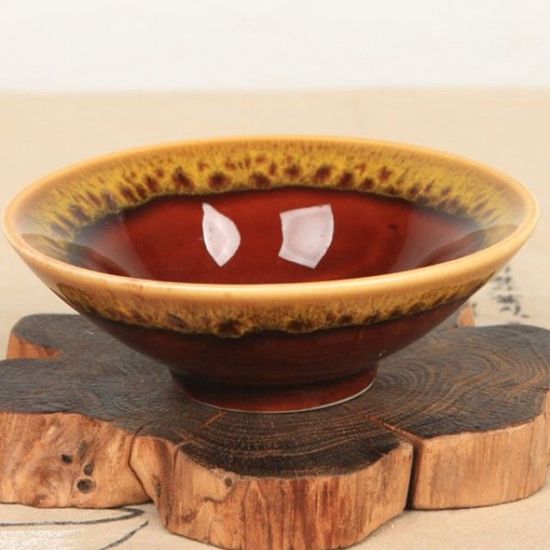 컬러풀 이중시유 와이즈 찻잔 W071A13