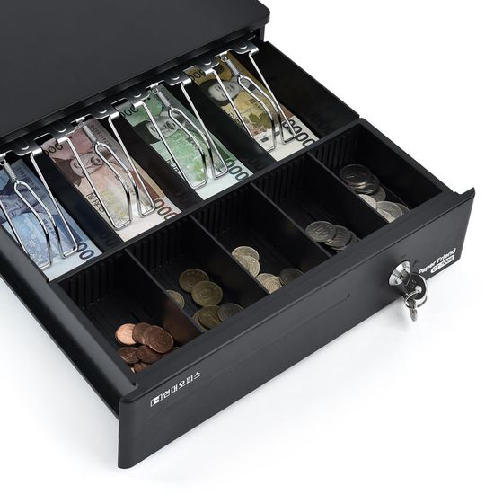 현대오피스 원터치 카운터 금고 소형 가정용 CT-700B