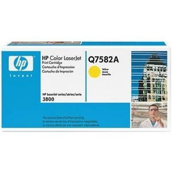 HP토너 Q7582A / Yellow / ColorLaserJet 3800,CP3505 / 6,000 P