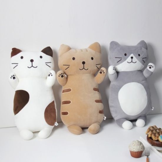 귀요미 고양이 낮잠 베개 쿠션