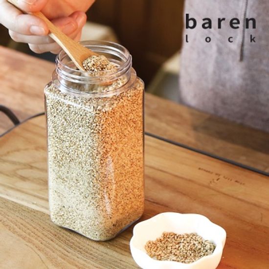 바른락 사각(블랙) 패트 양념통 400ml 8P