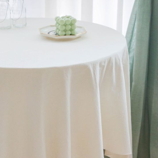 광목 순면 화이트 식탁보 테이블보