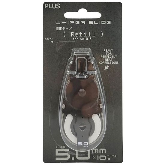 플러스 2WAY 슬라이드 수정테이프 WH-015R 리필 1개