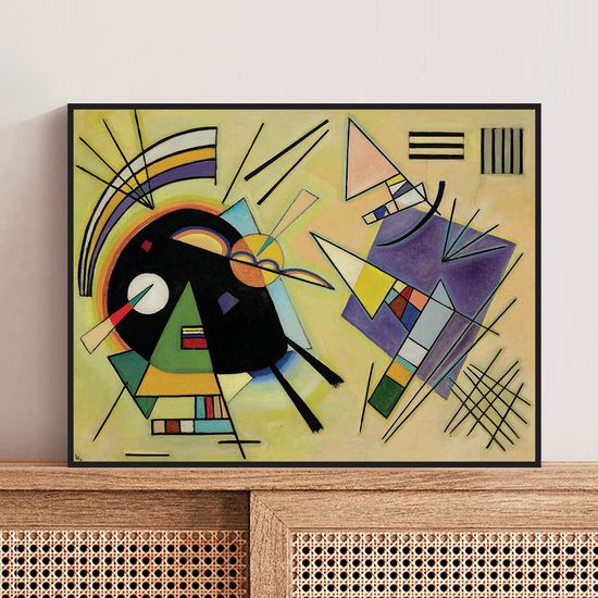 칸딘스키 - 블랙 앤 바이올렛 Black and Violet