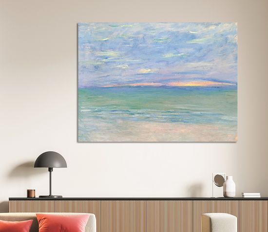 클로드 모네 마린 바다 풍경 인테리어 그림 거실 액자