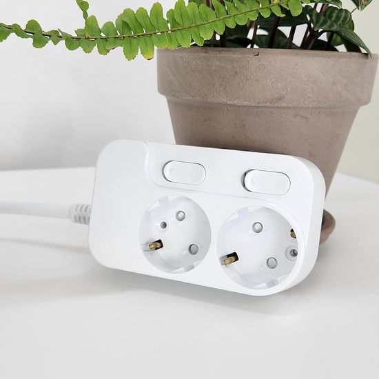 에스탭 국산 개별 스위치 멀티탭 2구