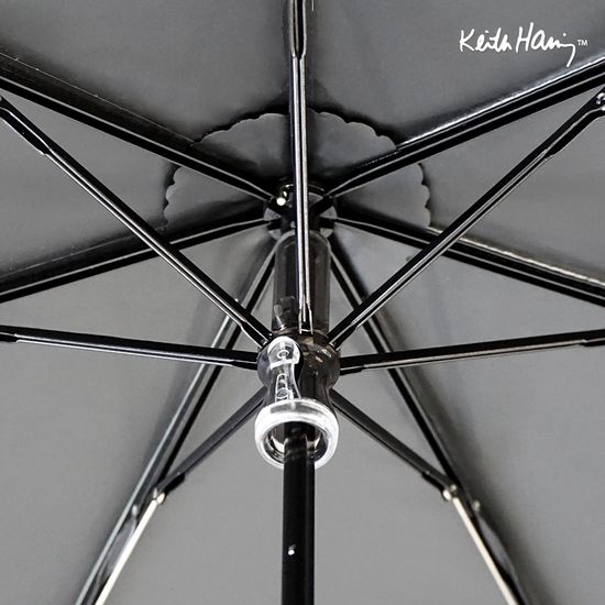 [1+1] 키스해링 7K 카본 워킹하트 3단 양우산