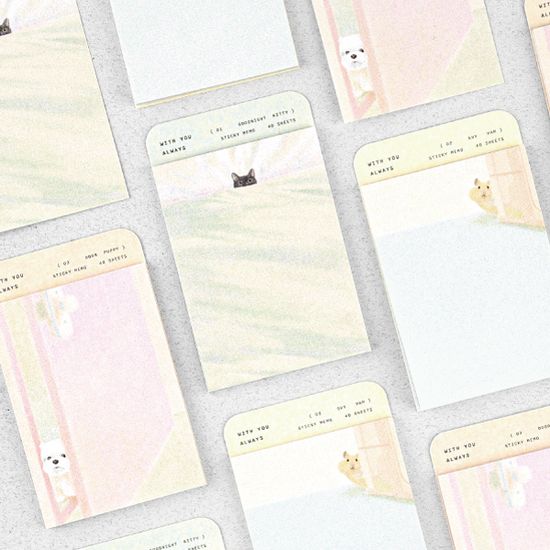 [대시앤도트] 위드 유 올웨이즈 스티키 메모