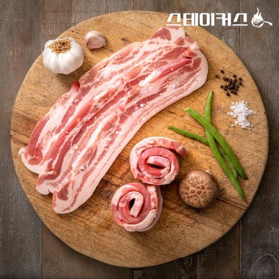 [스테이커스] 냉동 구이용/대패삼겹살 2kg
