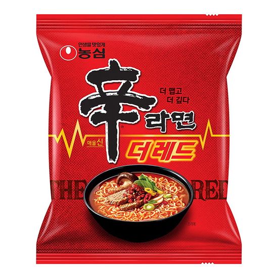 nongshim 농심 신라면 더레드 125gx16봉