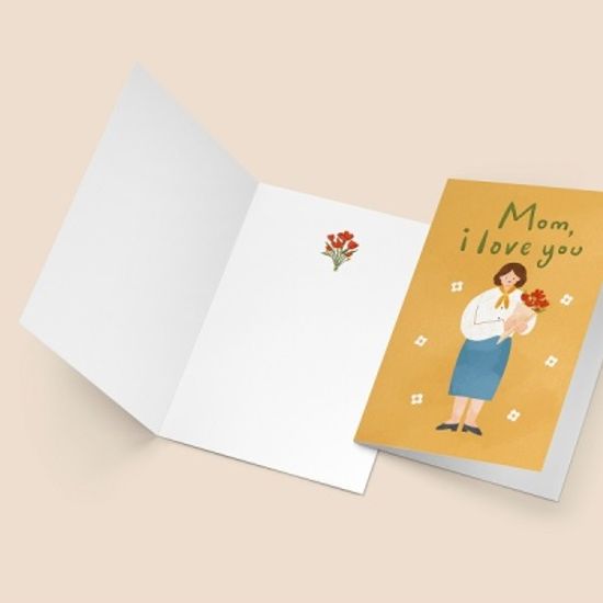 [사랑카드] HH3522-MOM I LOVE YOU 감사카드