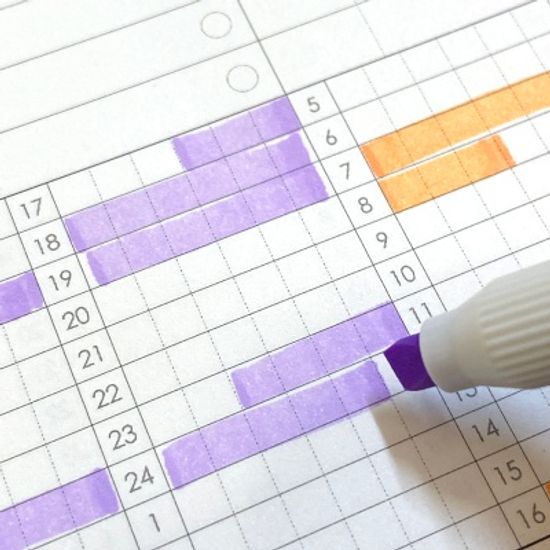건망증 더메모 와이드 스터디플래너 6개월