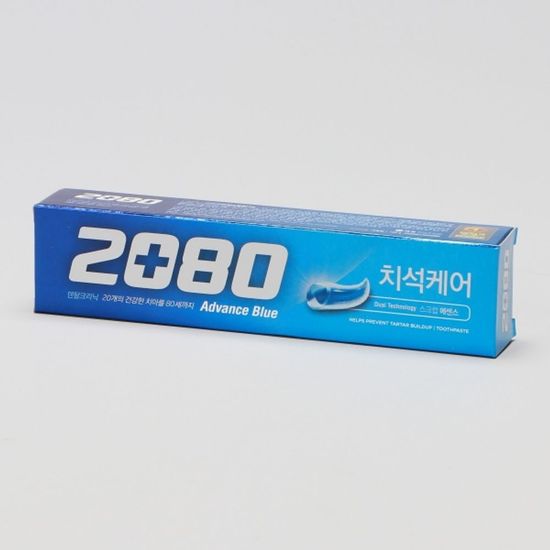 애경 치약 2080 어드밴스 블루 120G 1개(WD04B5E)