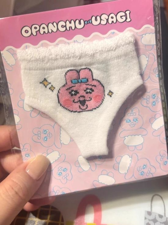 토끼팬티 핸드폰 꾸미기 폰꾸 탑꾸 데코덴 우정선물