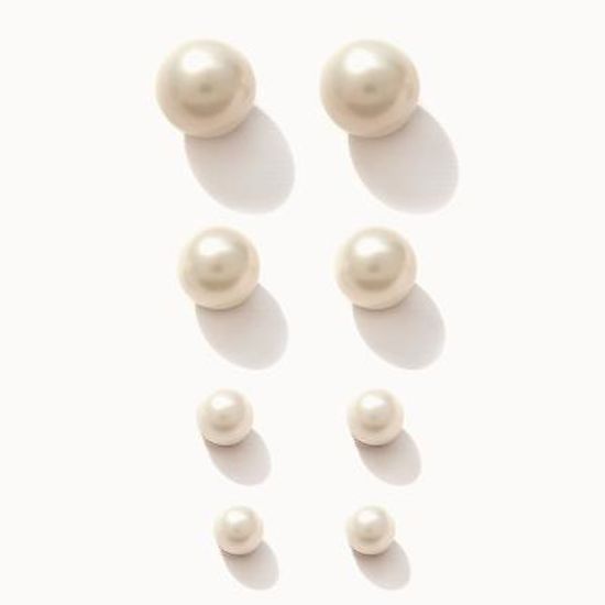 제이로렌 1G0153 14K 골드 진주귀걸이-8mm